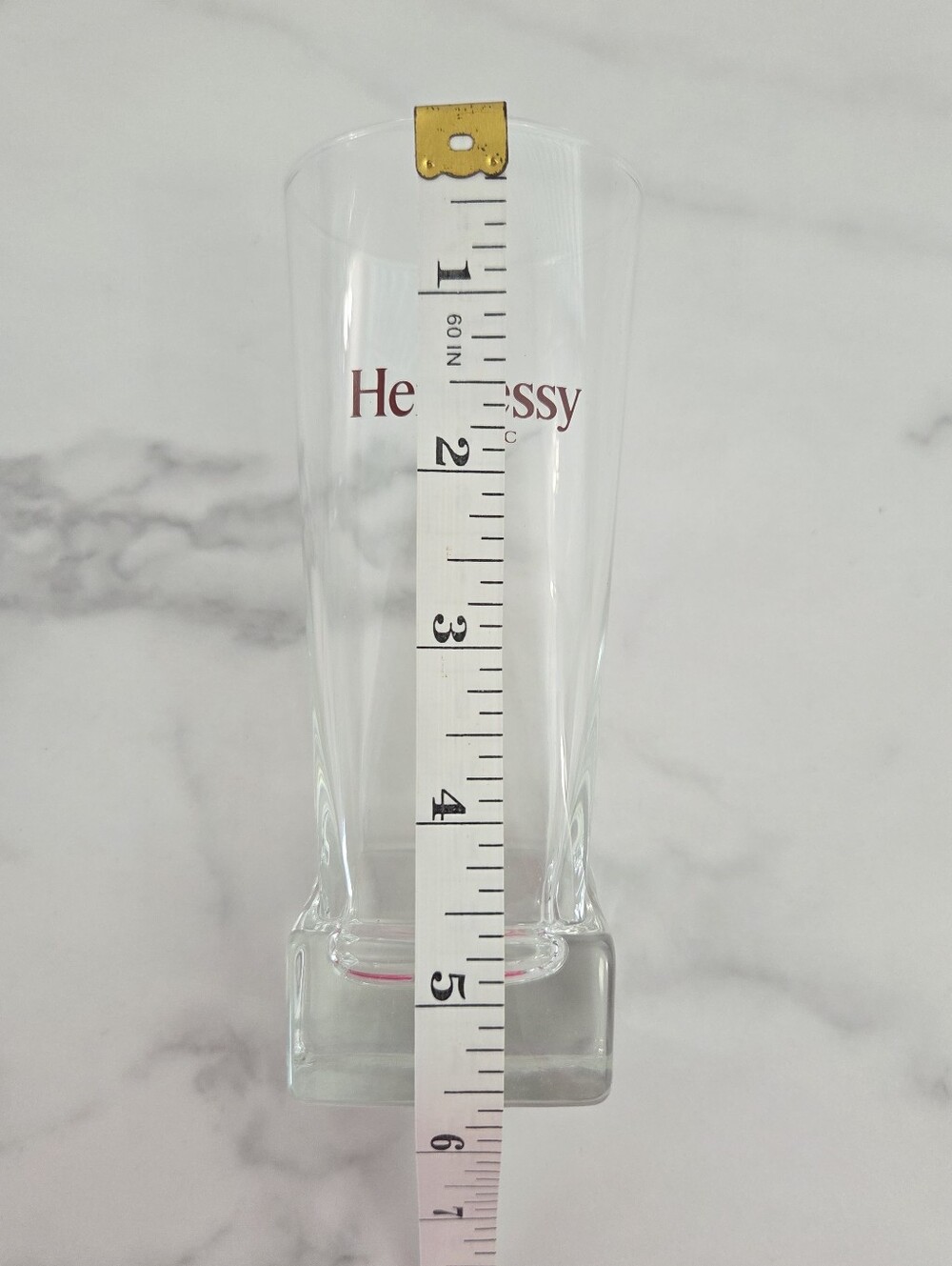 Hennessy Cognac Set of 6 Logo Glasses Barware Home Bar - Picture 10 of 14